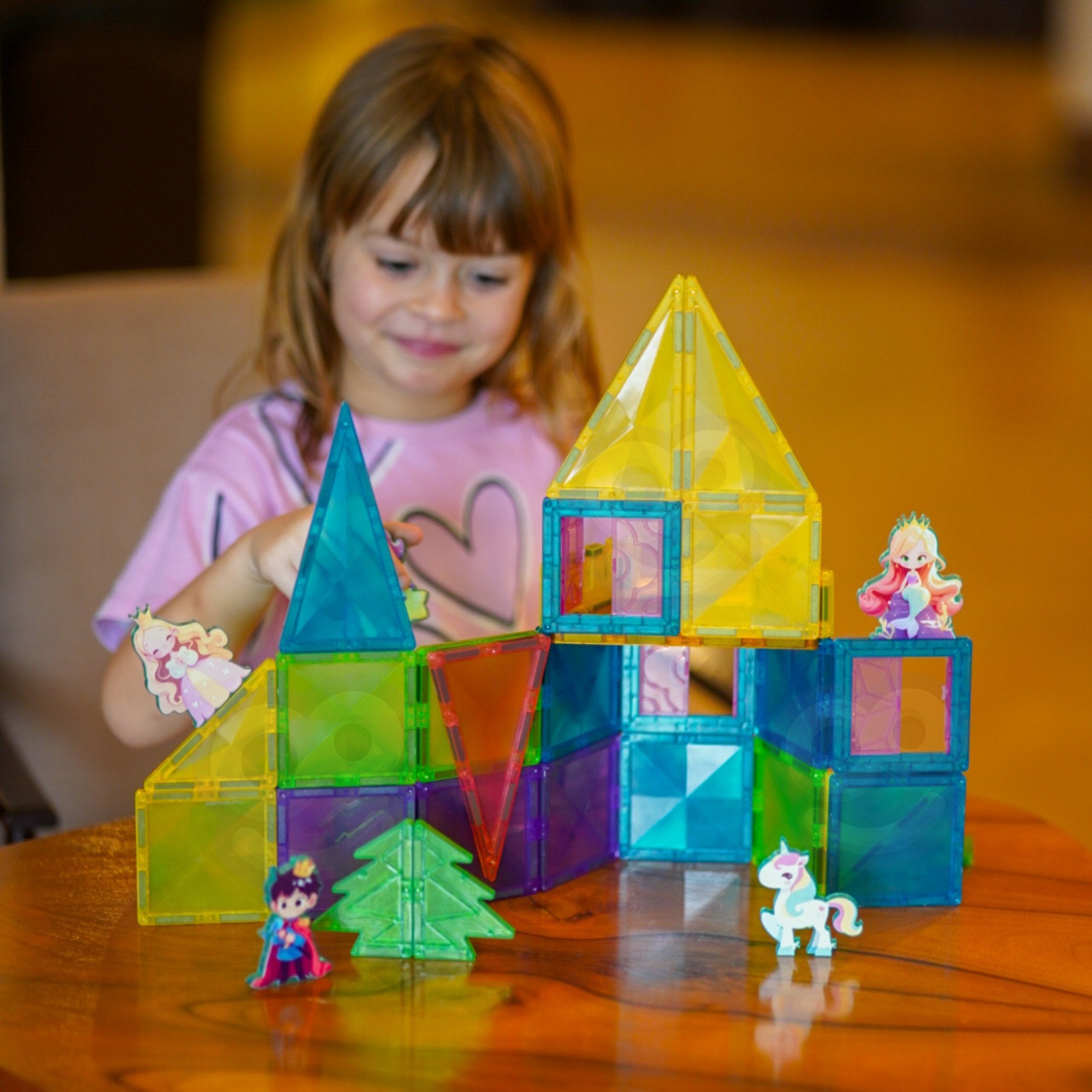 WOOPIE 3D Segulkubbar - Aeventyraland