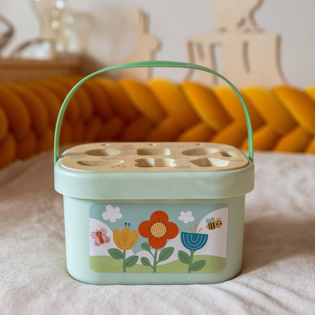 TOOKY TOY Fræðslukassi 5-í-1 — Magic Garden Montessori