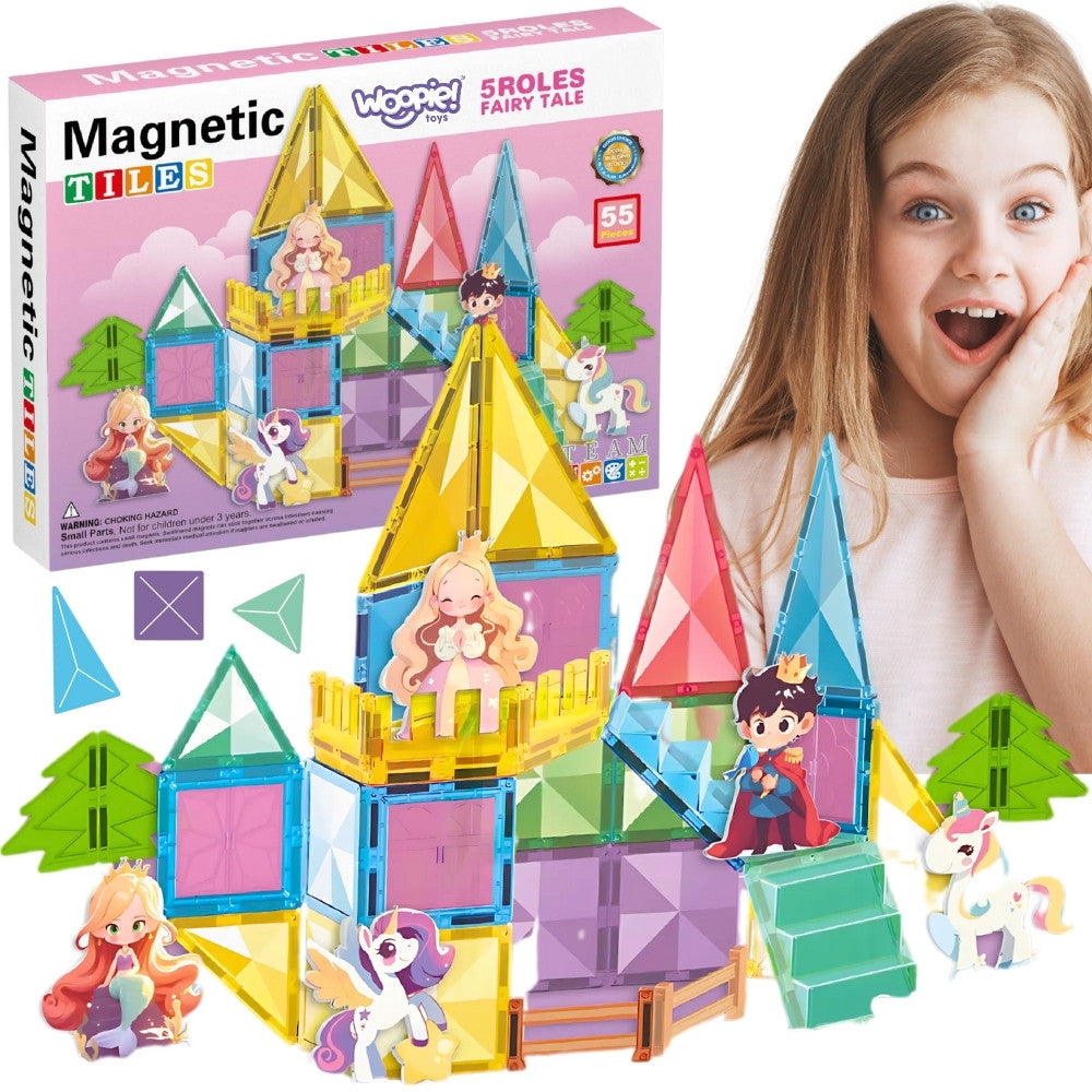 WOOPIE 3D Segulkubbar - Aeventyraland