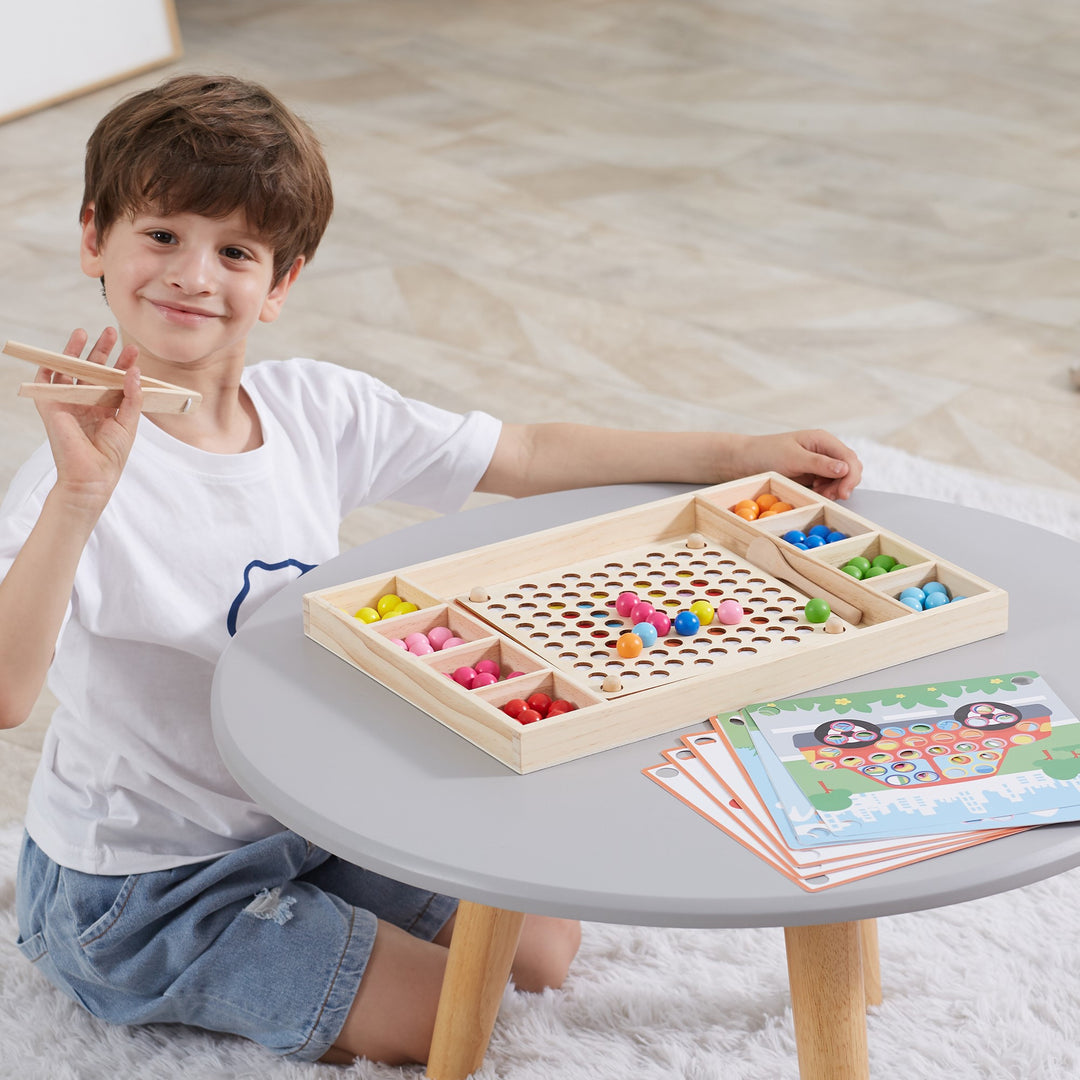 VIGA Viðar Kúluleikur — Gríptu og Paraðu Montessori