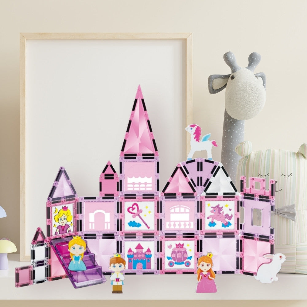 WOOPIE Segulsteinar — Prinsessukastali, 50 stk