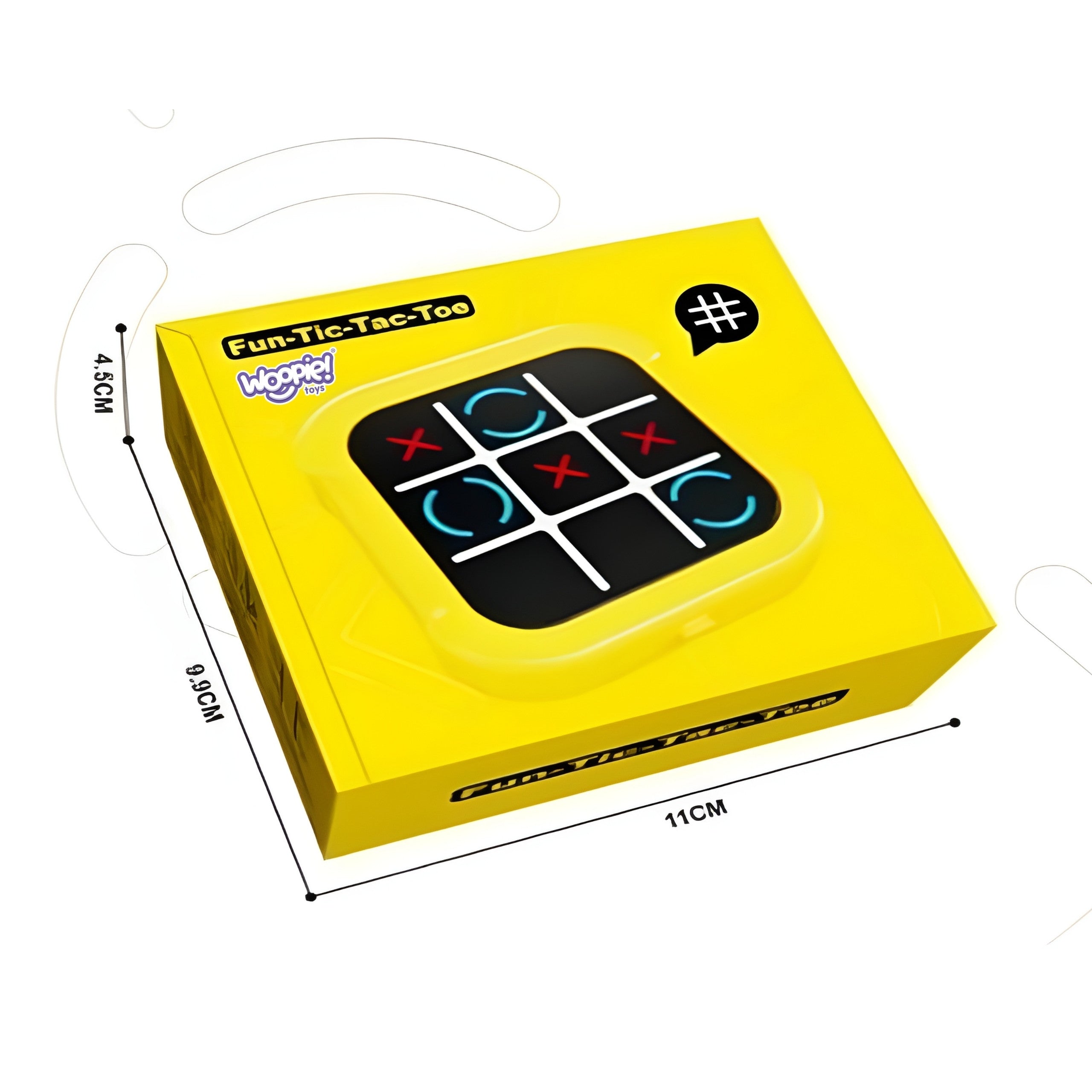 WOOPIE Rafrænn Tic-Tac-Toe — 4-í-1 Rökleikur með Ljósum