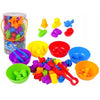 WOOPIE Montessori Litaflokkun — Farartæki 44 stk
