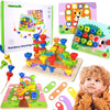 TOOKY TOY Fjolnota Skrufuborð - Litrik skrufa