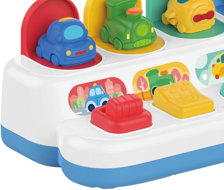 WOOPIE BABY Pop-Up bílar — Bílar skjótast upp við ýtingu