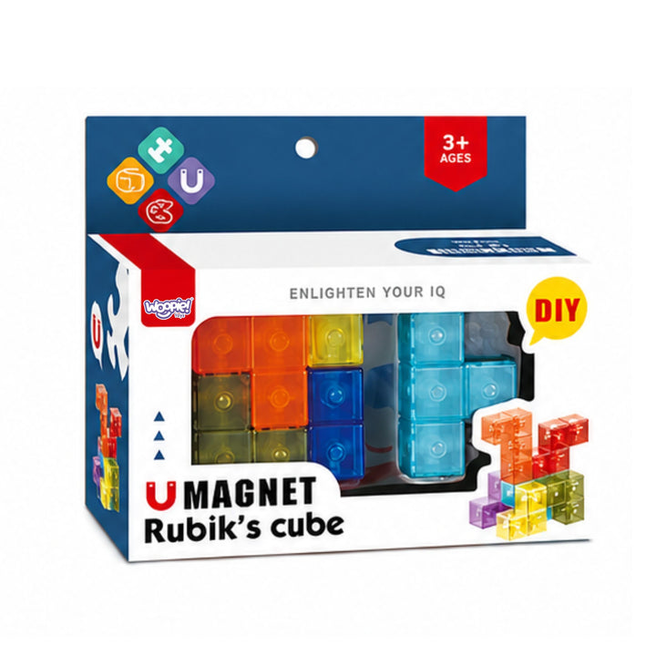 WOOPIE Segultetris — 3D þrívíddarpúsl og segulkubbar
