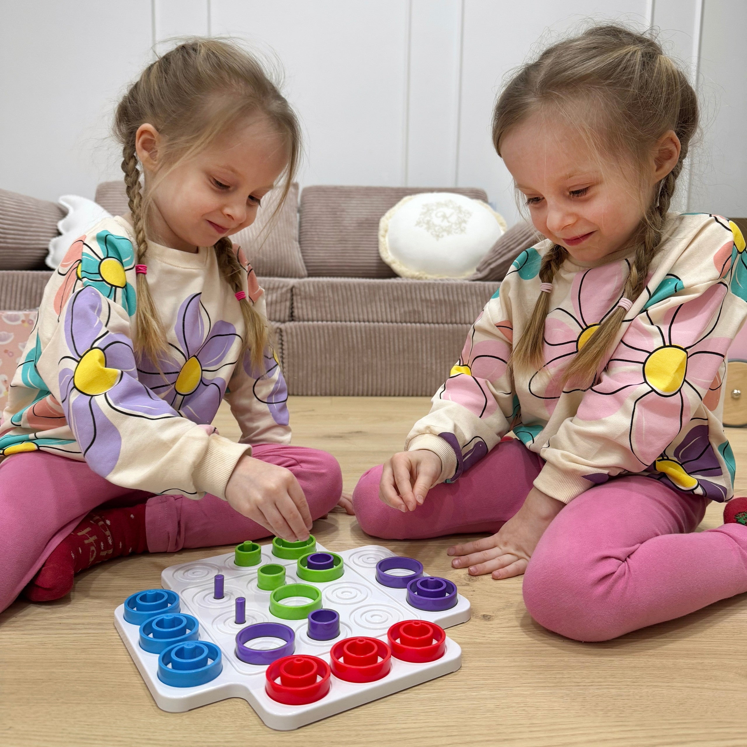 WOOPIE IQ rökfræðileikur — Tic-Tac-Toe 36 stk.