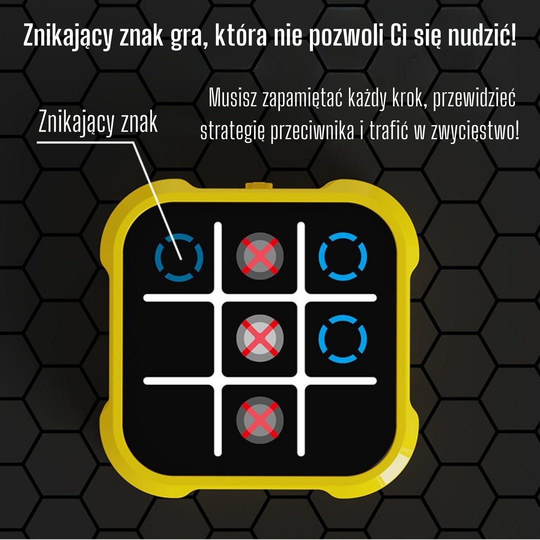 WOOPIE Rafrænn Tic-Tac-Toe — 4-í-1 Rökleikur með Ljósum