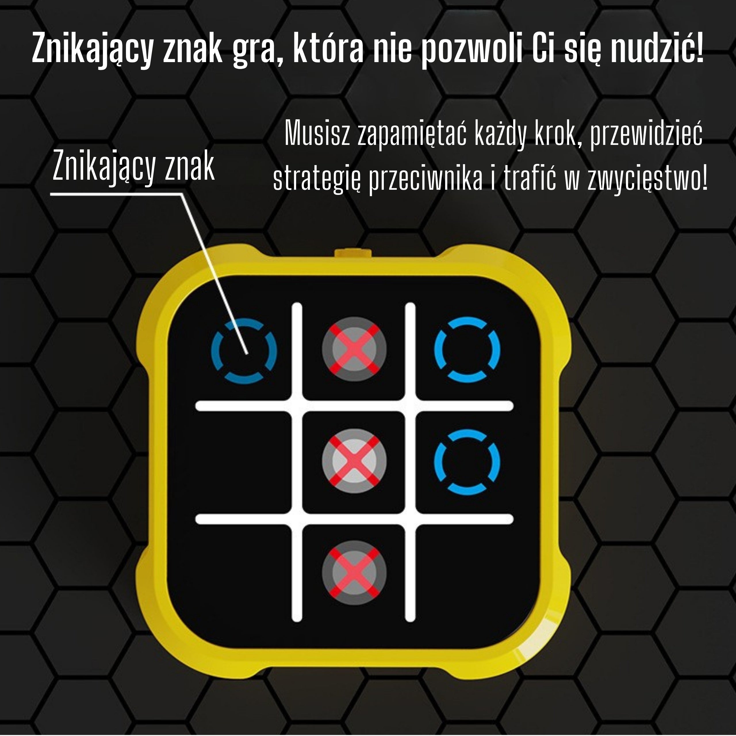 WOOPIE Rafrænn Tic-Tac-Toe — 4-í-1 Rökleikur með Ljósum