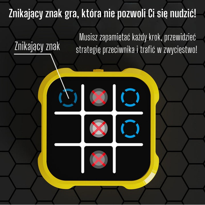 WOOPIE Rafrænn Tic-Tac-Toe — 4-í-1 Rökleikur með Ljósum
