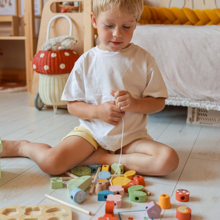 TOOKY TOY Fræðslukassi 5-í-1 — Magic Garden Montessori