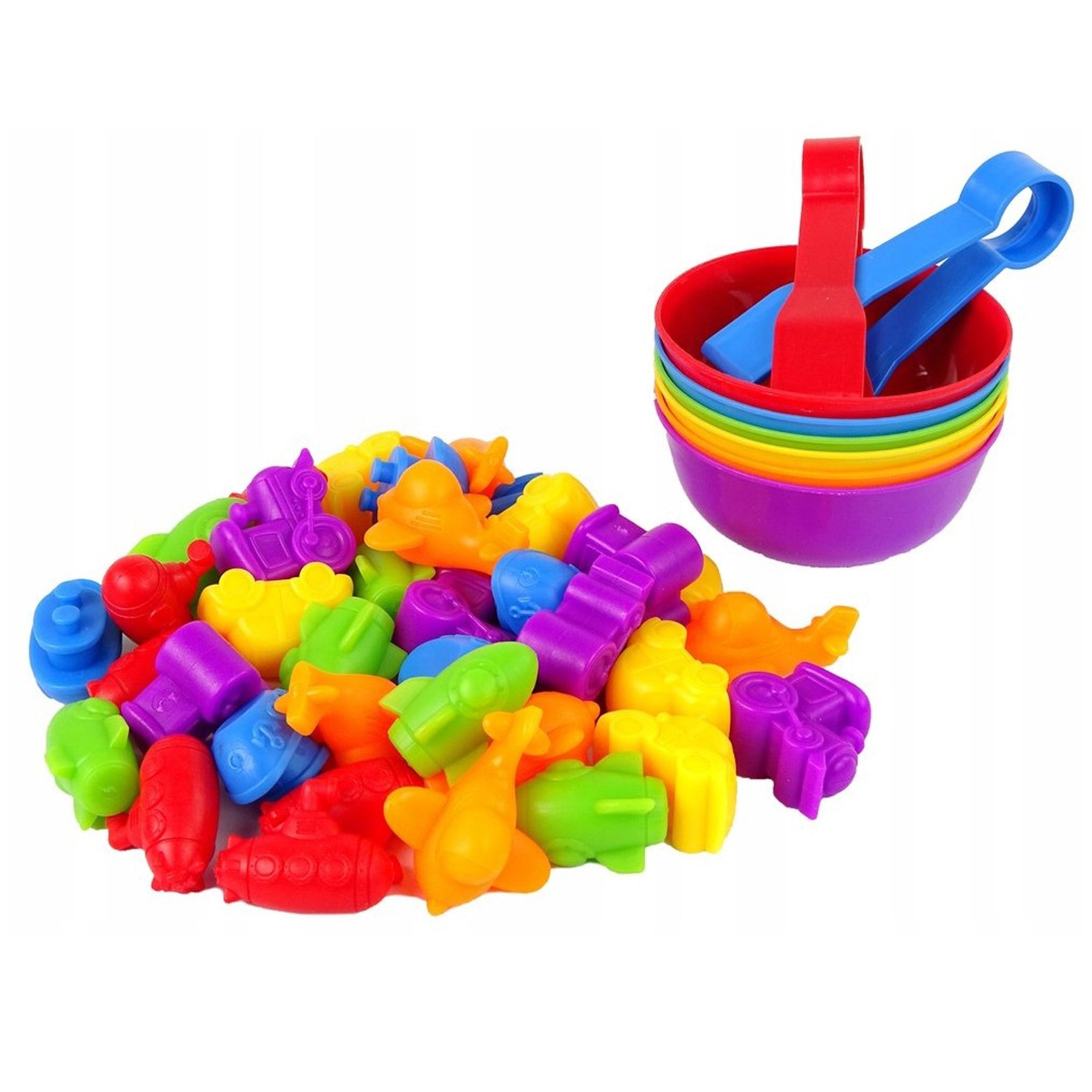 WOOPIE Montessori Litaflokkun — Farartæki 44 stk