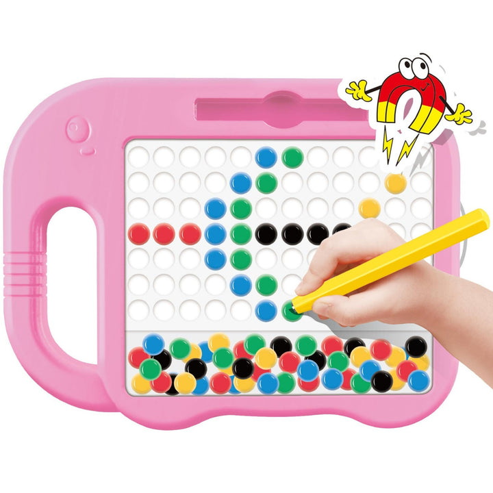WOOPIE Montessori MagPad — Segulborð með fíl, 84 stk
