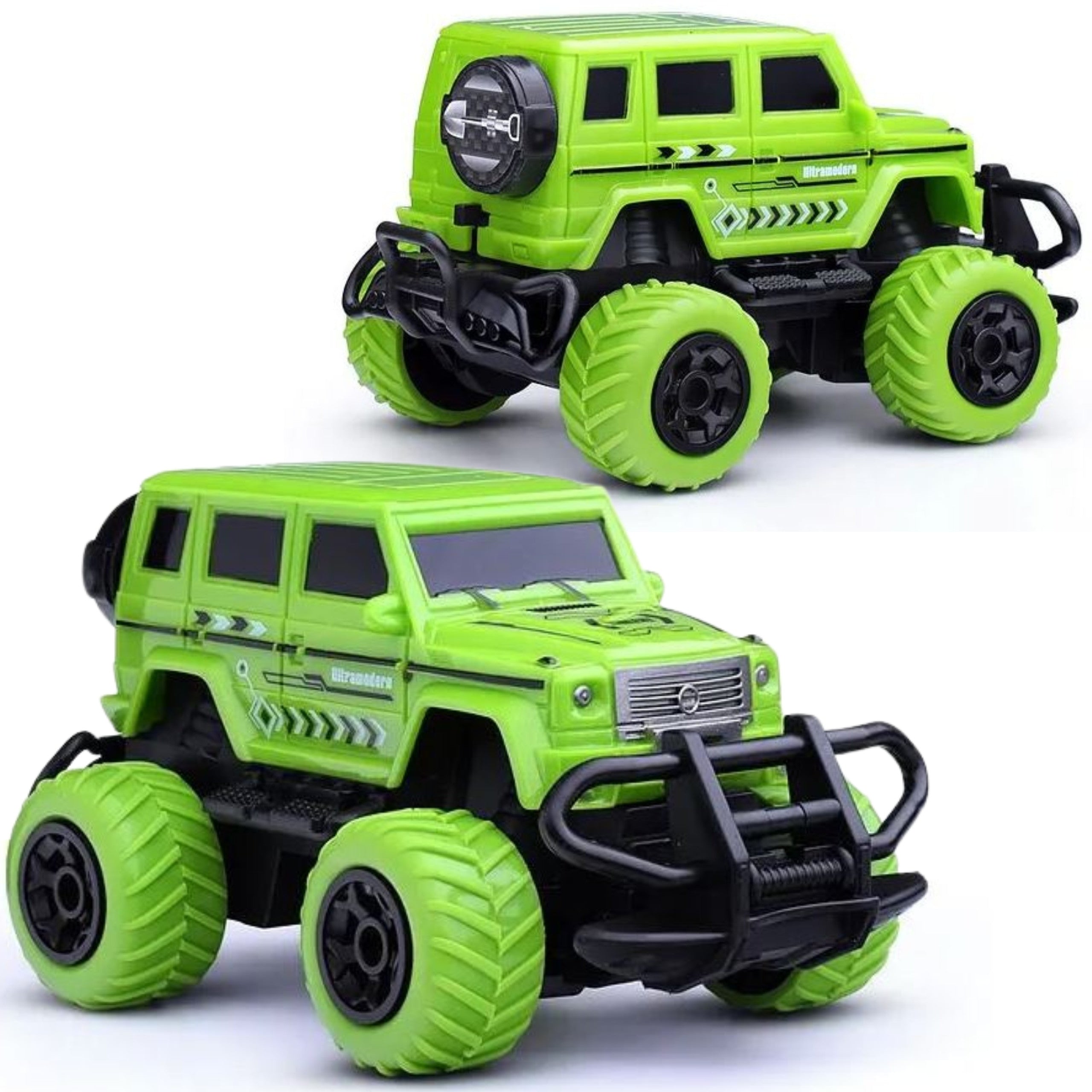 WOOPIE RC Jeppi — LED Fjarstýrður Torfærujeppi
