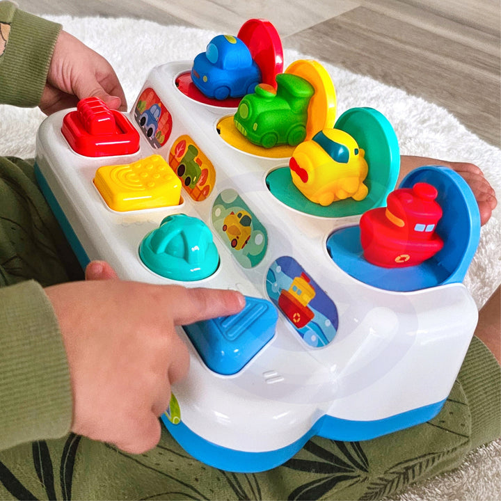 WOOPIE BABY Pop-Up bílar — Bílar skjótast upp við ýtingu