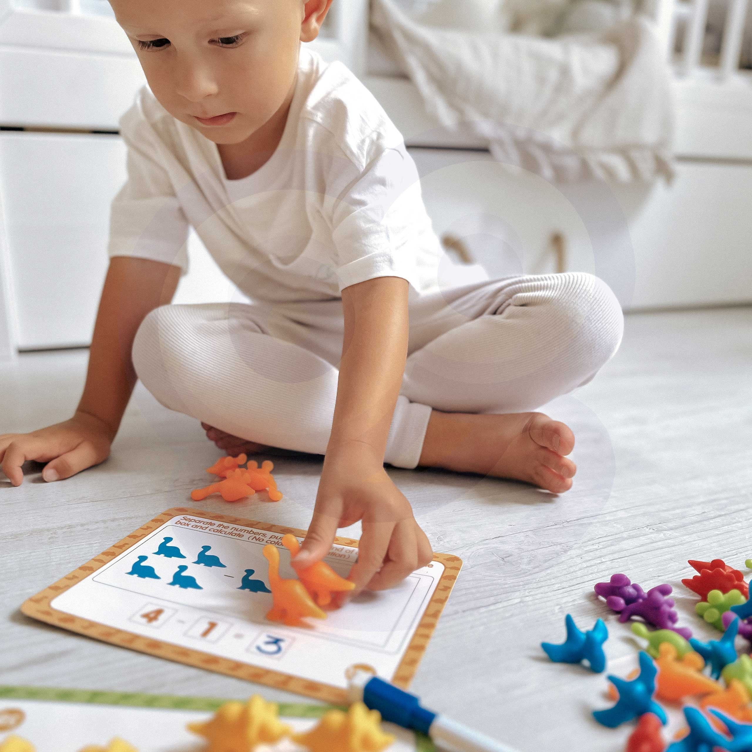 WOOPIE Montessori Dýratalning — 83 stk Námssett
