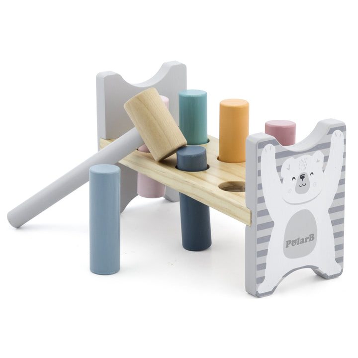 VIGA PolarB Trébekkur með hamri — Montessori
