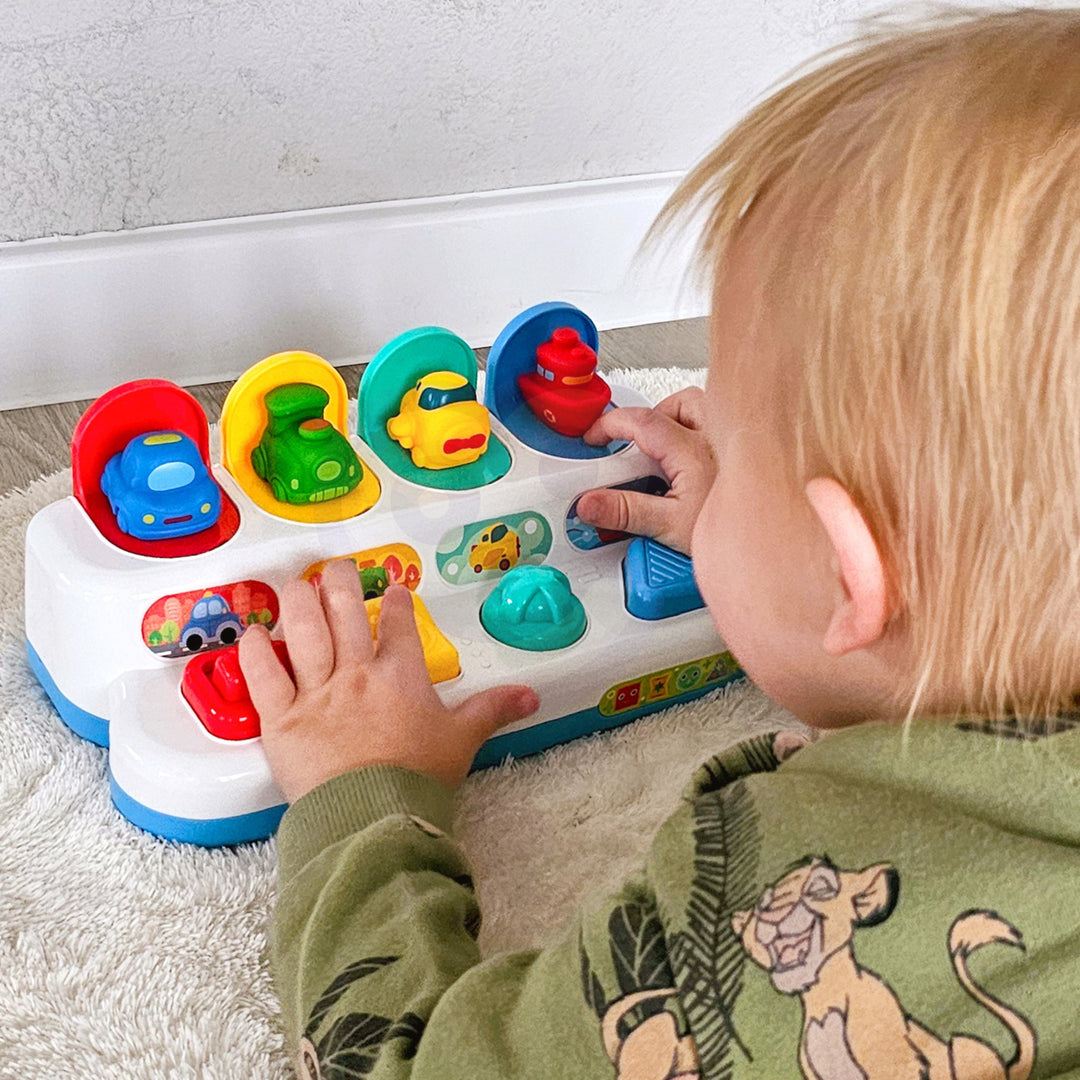 WOOPIE BABY Pop-Up bílar — Bílar skjótast upp við ýtingu