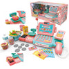 WOOPIE Cash Register For Kids Scanner Scale Microphone + 24 Acc.