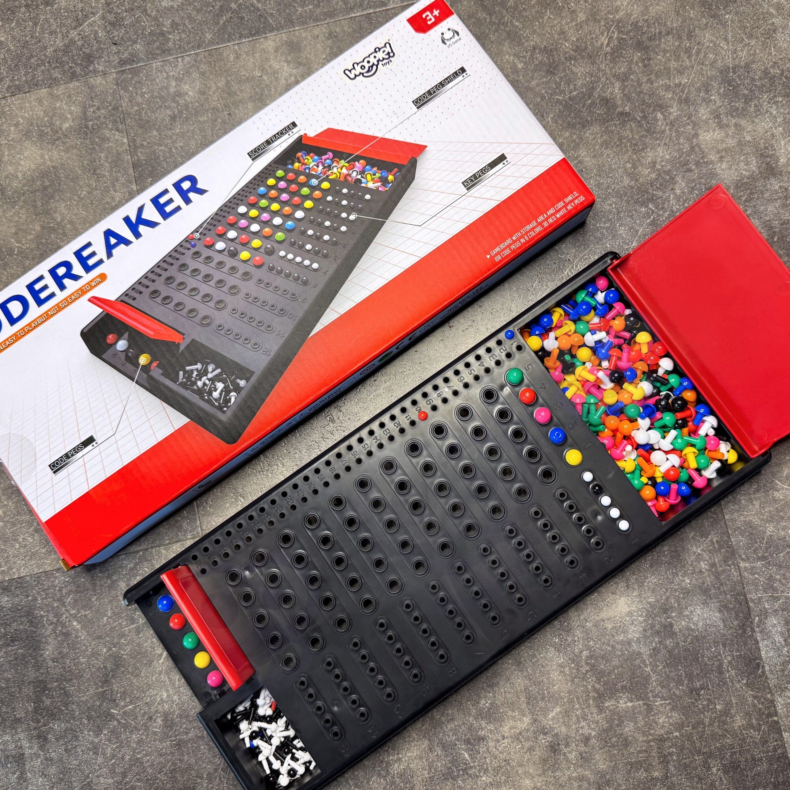 WOOPIE Code Breaker — Rökhugsunarleikur