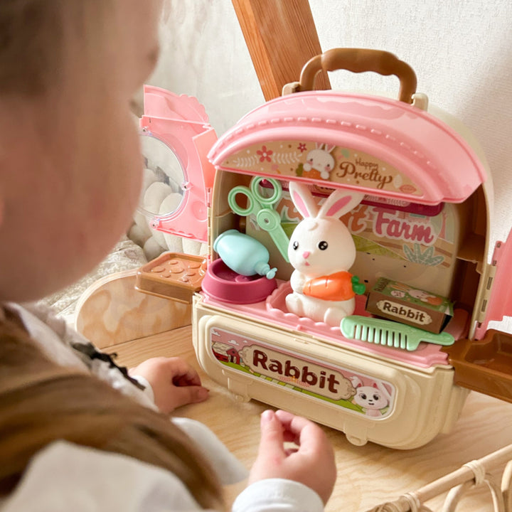WOOPIE Kanína í bakpoka — Búgarður og dýrasnyrting