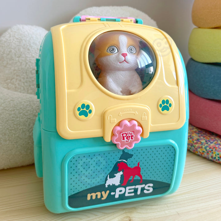 WOOPIE Kitty Snyrtistofa — 2-í-1 í bakpokasetti
