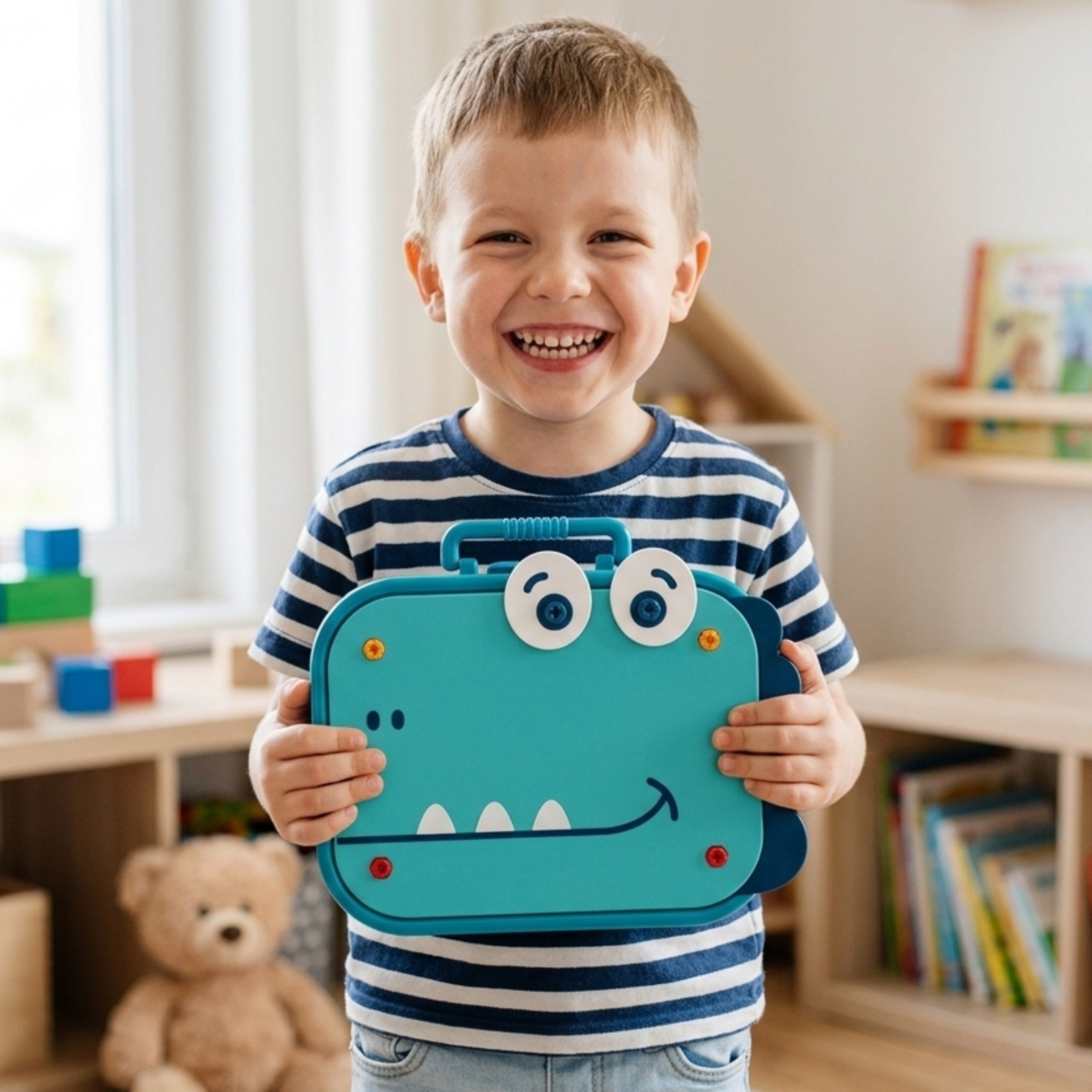 WOOPIE Risaeðlu Byggingakubbar — DIY Smíðasett