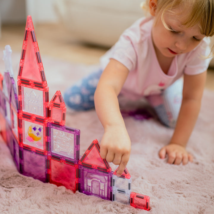 WOOPIE Segulsteinar — Prinsessukastali, 50 stk