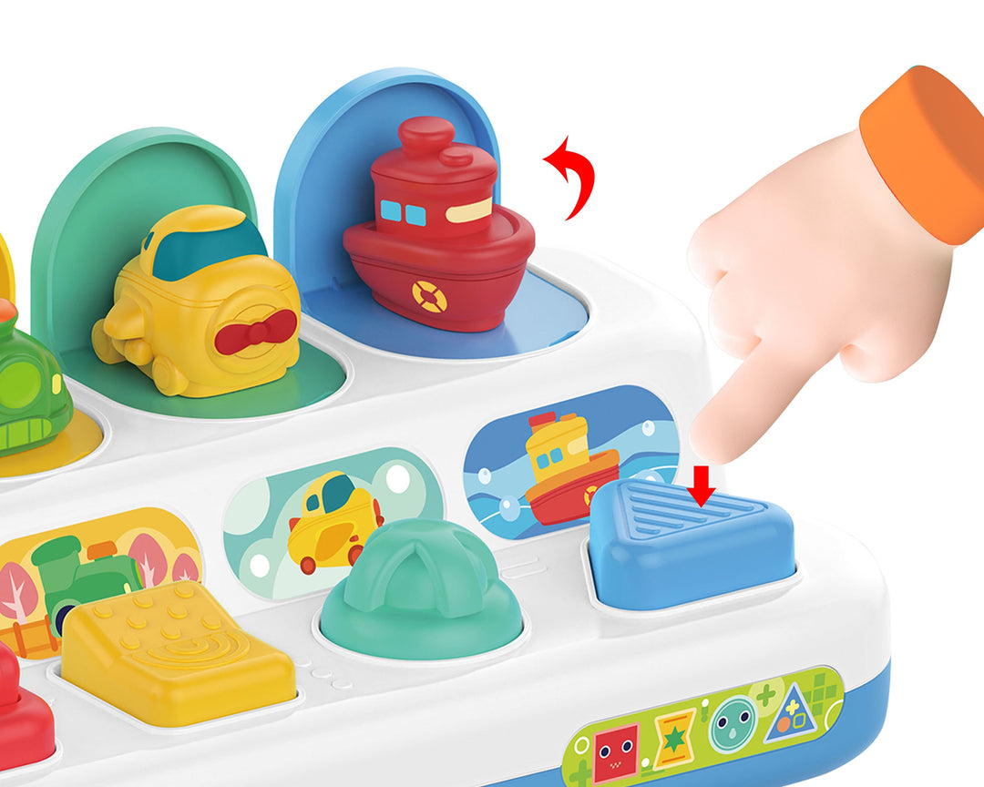 WOOPIE BABY Pop-Up bílar — Bílar skjótast upp við ýtingu