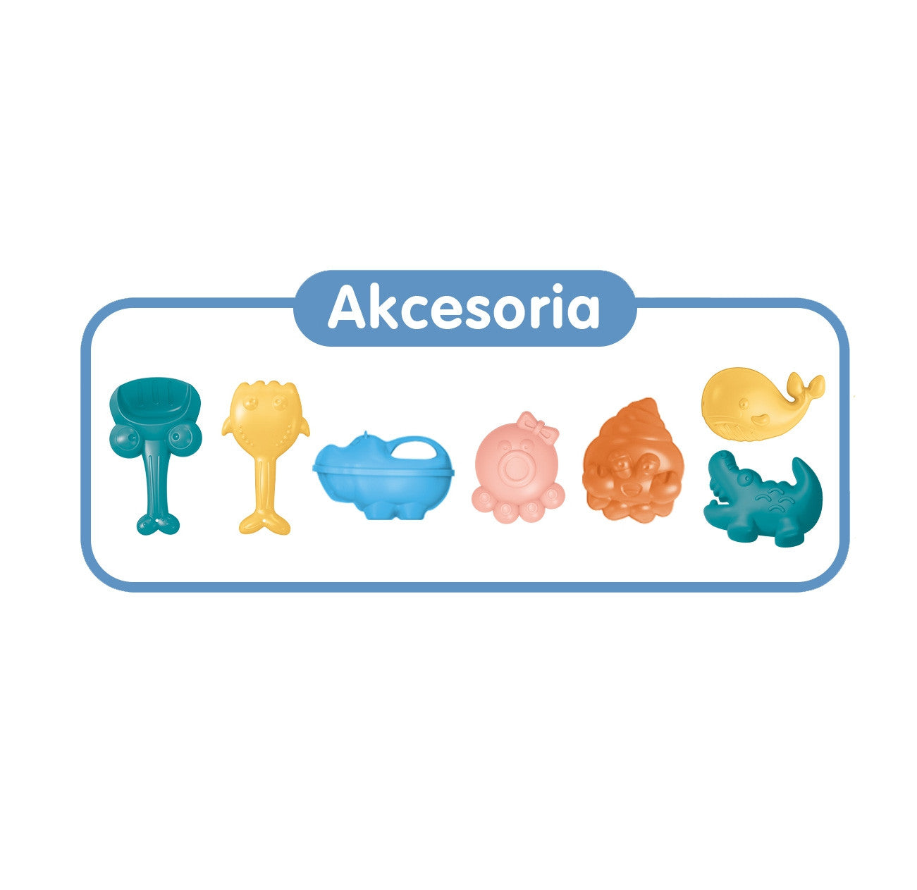 WOOPIE 3 í 1 Sandkassasett