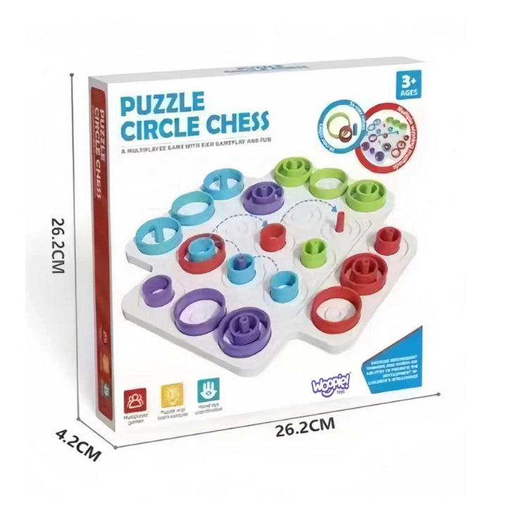 WOOPIE IQ rökfræðileikur — Tic-Tac-Toe 36 stk.