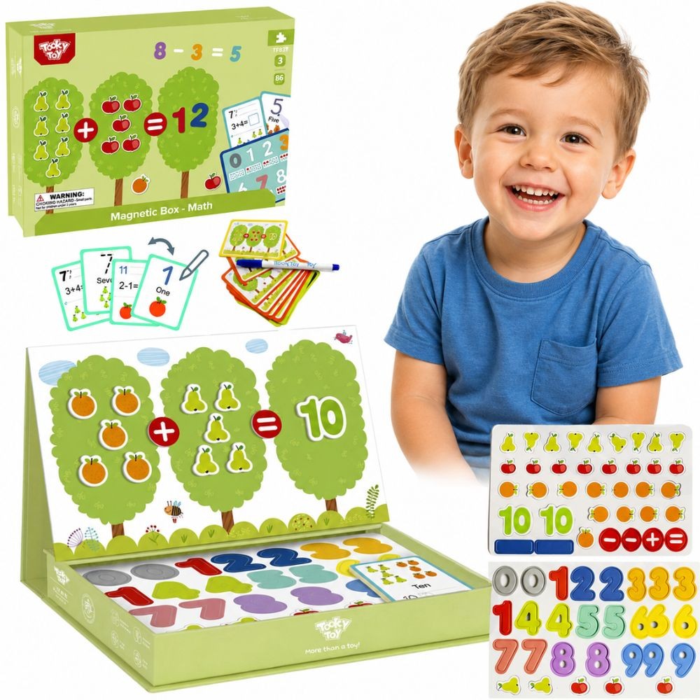 TOOKY TOY Segultöfluleikur — Stærðfræði, 86 stk