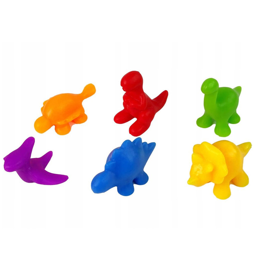 WOOPIE Montessori flokkunarleikur — Risaeðlur, 56 stk