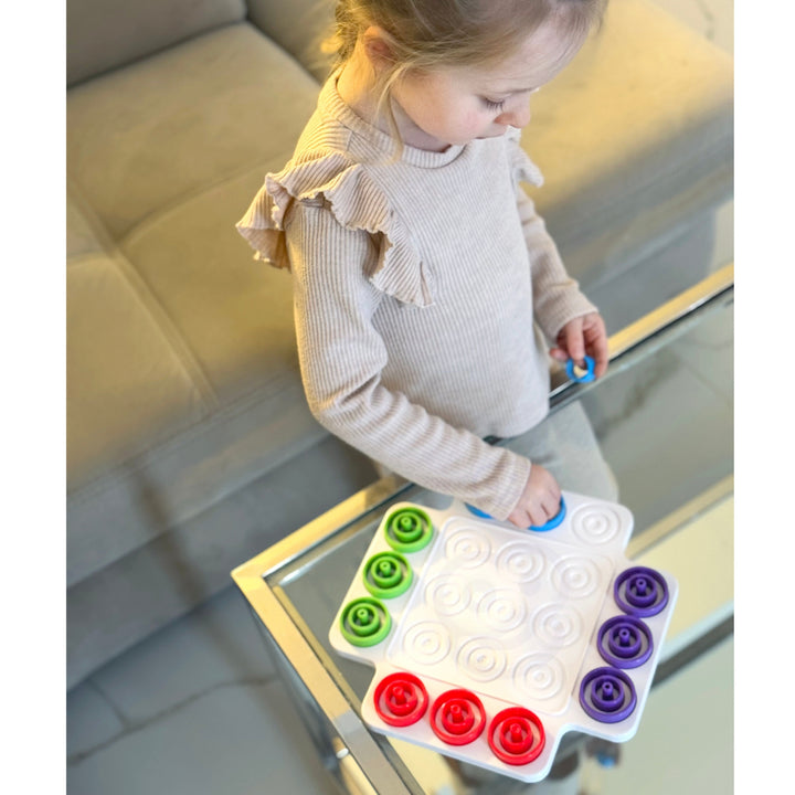 WOOPIE IQ rökfræðileikur — Tic-Tac-Toe 36 stk.