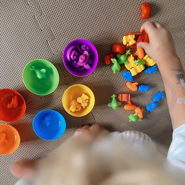 WOOPIE Montessori Litaflokkun — Farartæki 44 stk