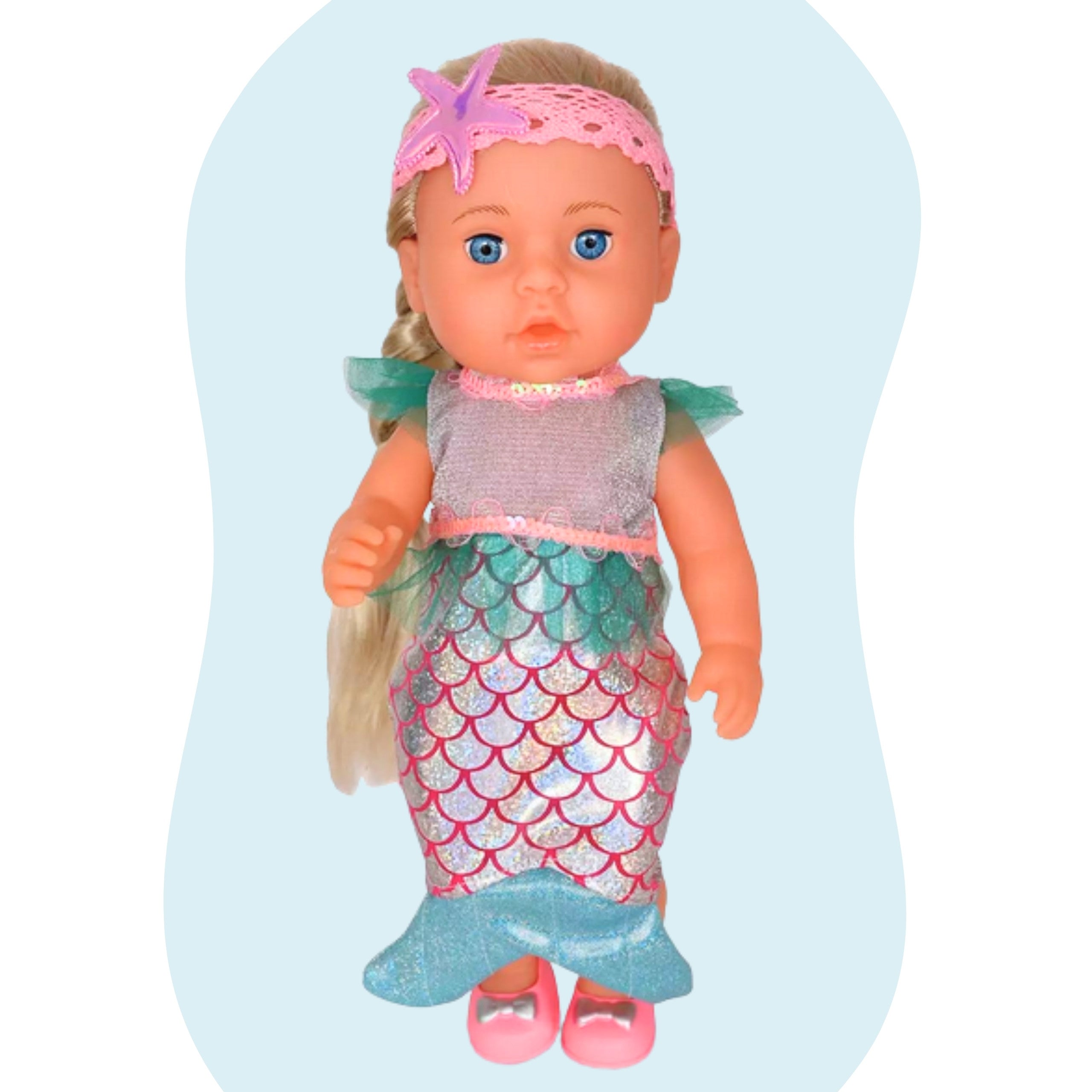 WOOPIE ROYAL Hafmeyjudúkka 36 cm