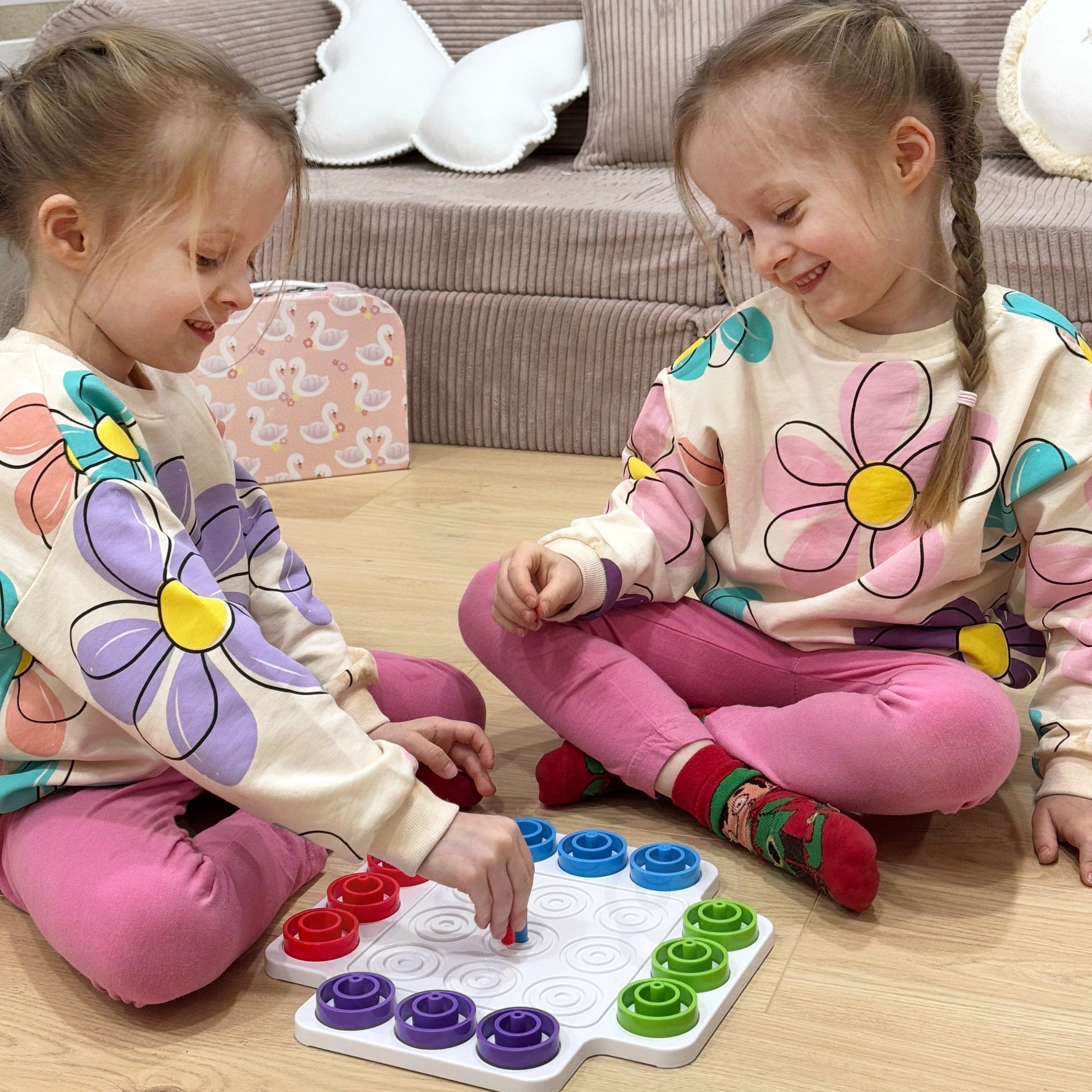 WOOPIE IQ rökfræðileikur — Tic-Tac-Toe 36 stk.