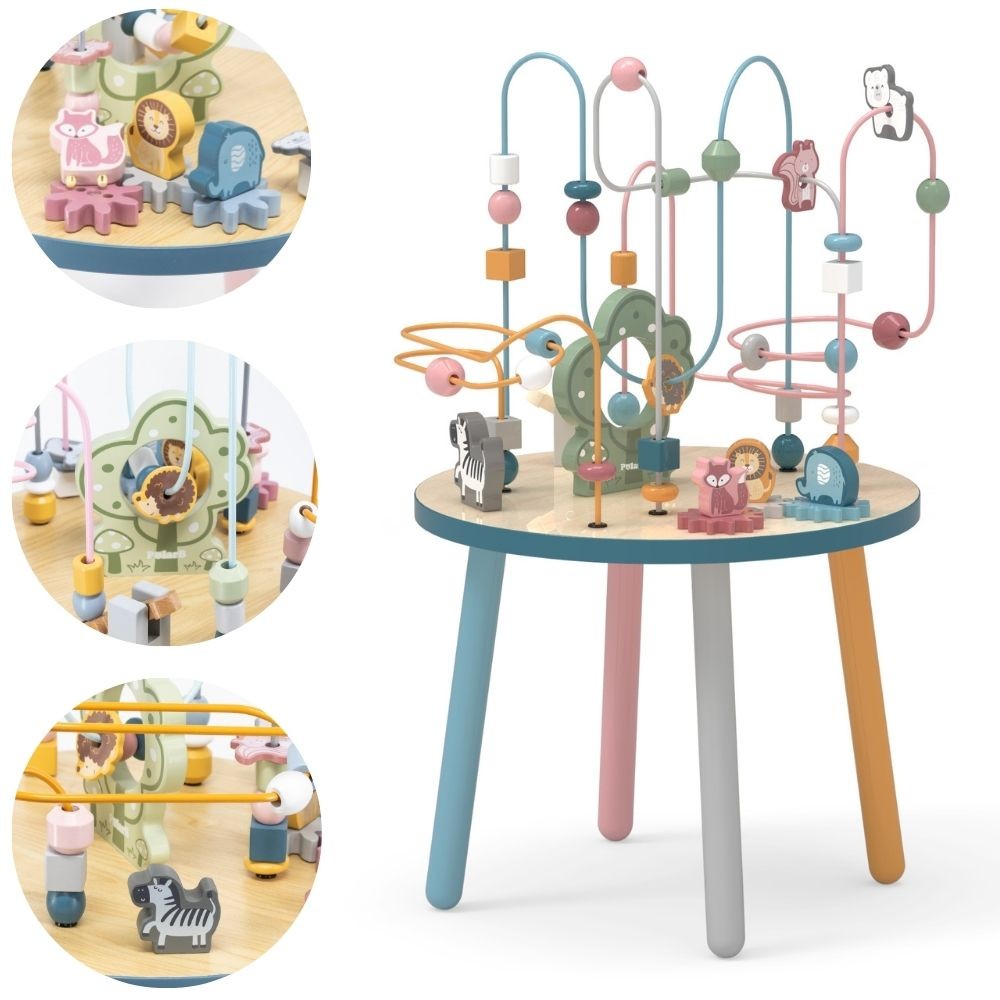 VIGA PolarB Montessori Vinnuborð úr tré