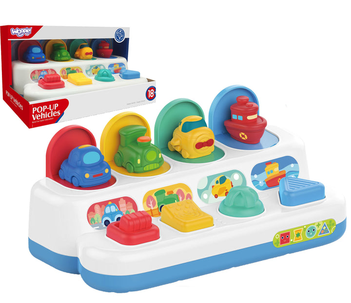 WOOPIE BABY Pop-Up bílar — Bílar skjótast upp við ýtingu
