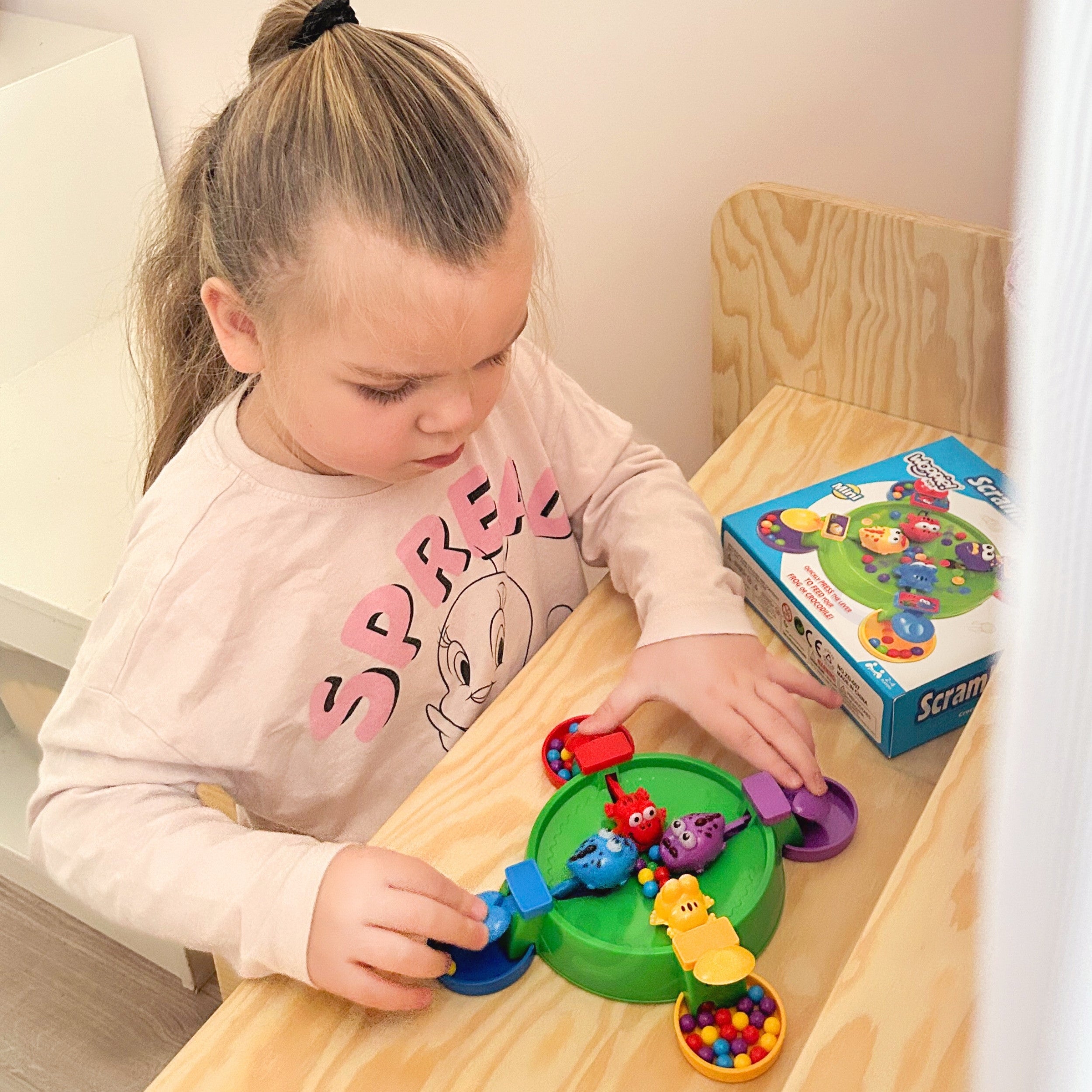 WOOPIE Hungraðir Froskar og Krókódílar — Borðspil 3+