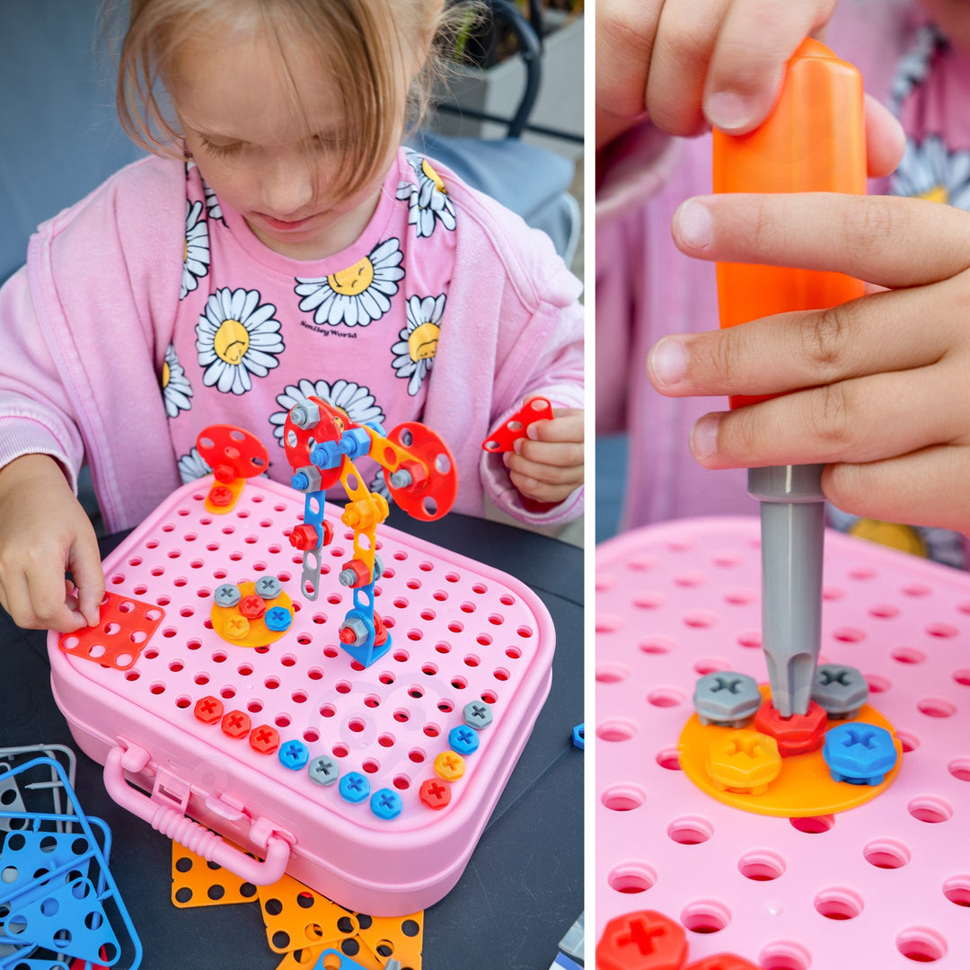 WOOPIE 3D skrúfsteinar — Einhyrningur, 228 stk