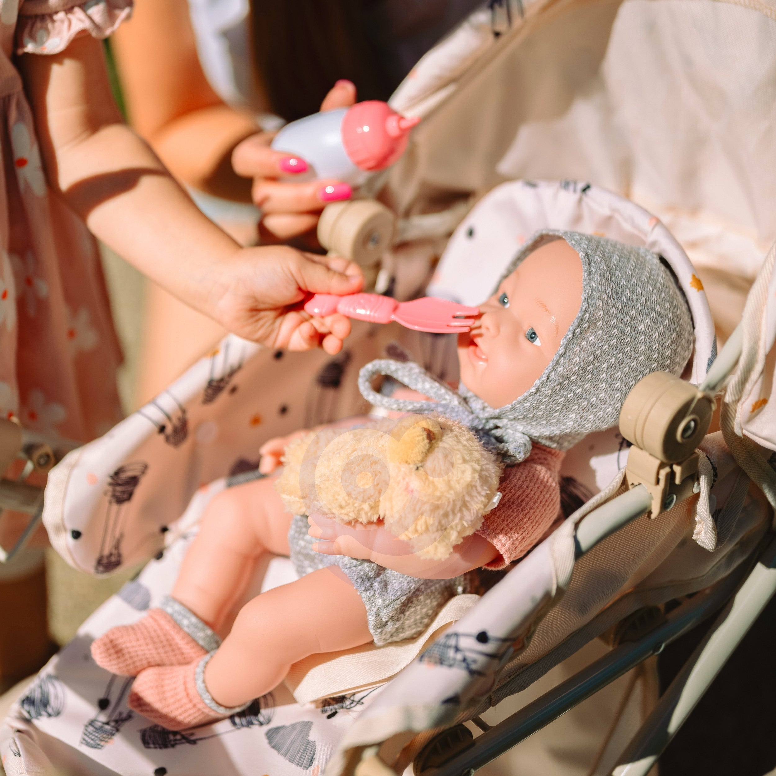 WOOPIE ROYAL Baby dúkka 36 cm — Í Bangsagalla með Aukahlutum