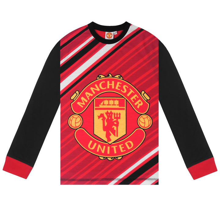Manchester United – Náttföt barna (löng) – Rauð – mynd 2