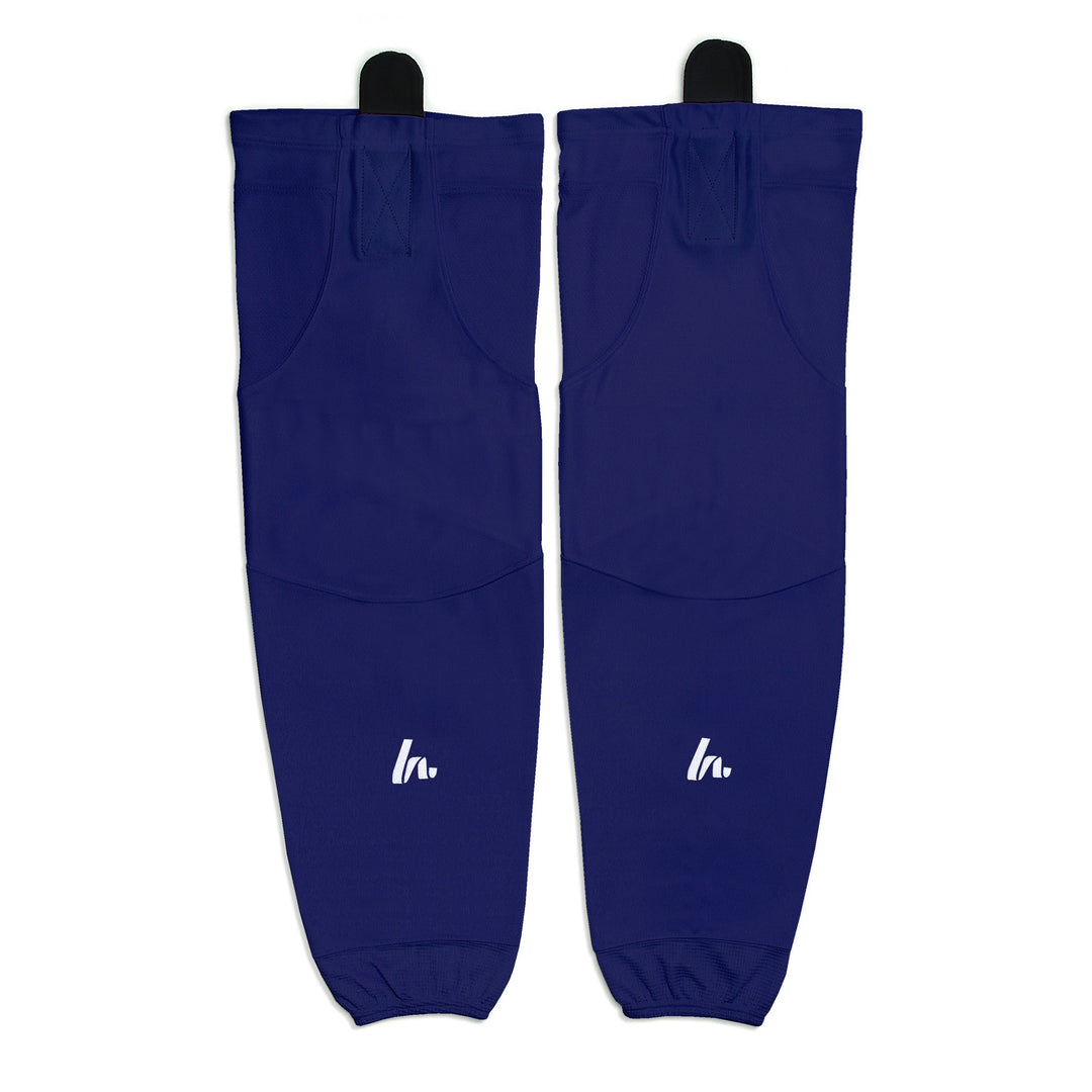 Hokkí sokkar Pro Style – blátt litur – hokkísokkar – að framan – Howies