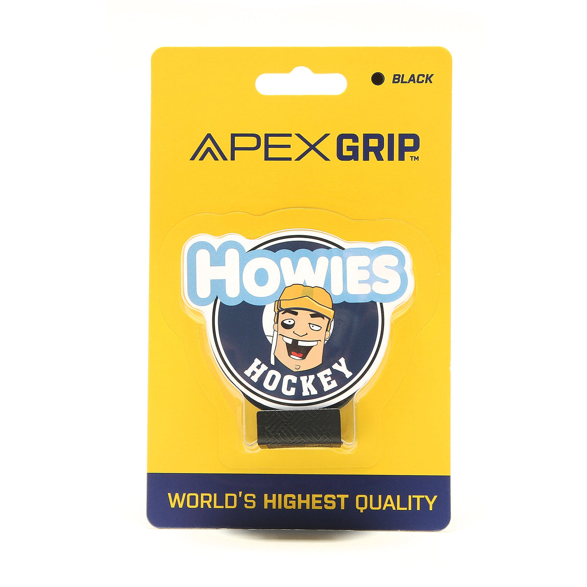 Grip Apex teip 1" – svart litur – gúmmígripteip – Howies