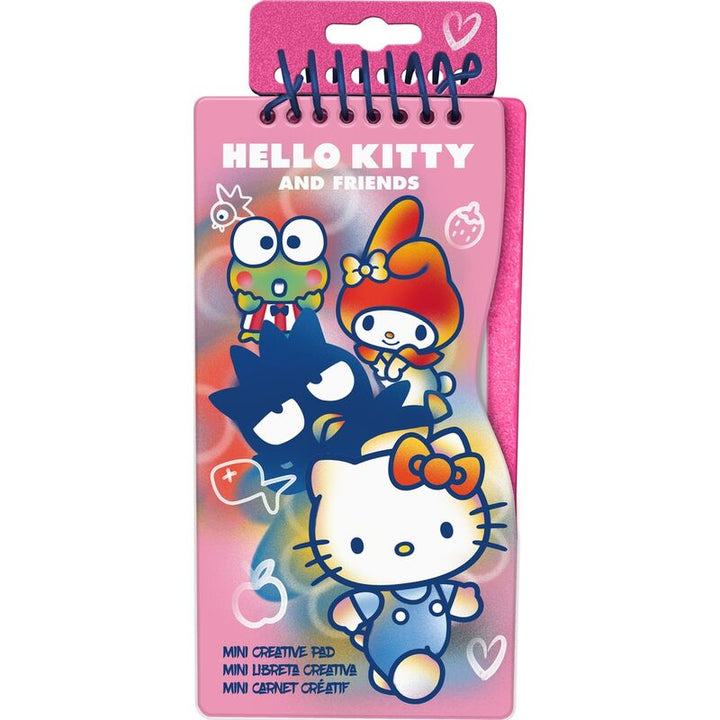 Mini sett - litabók og límmiðar - Hallo Kitty