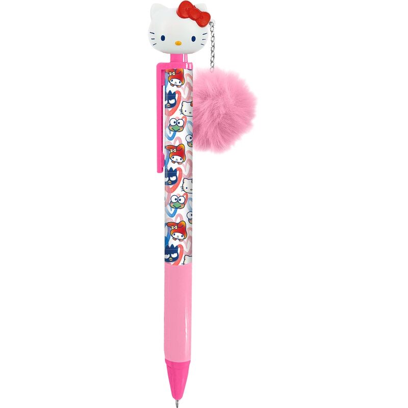 Dagbók með límmiðum og penna - Hello Kitty