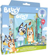 Dagbók með límmiðum og penna - Bluey - Blæja