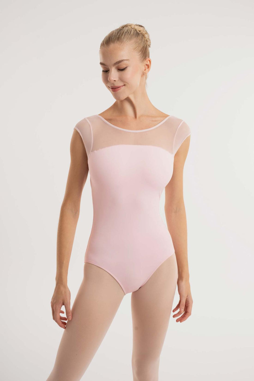 Ballettbolur stutterma með tulli — bleikur (Intermezzo) — mynd 1