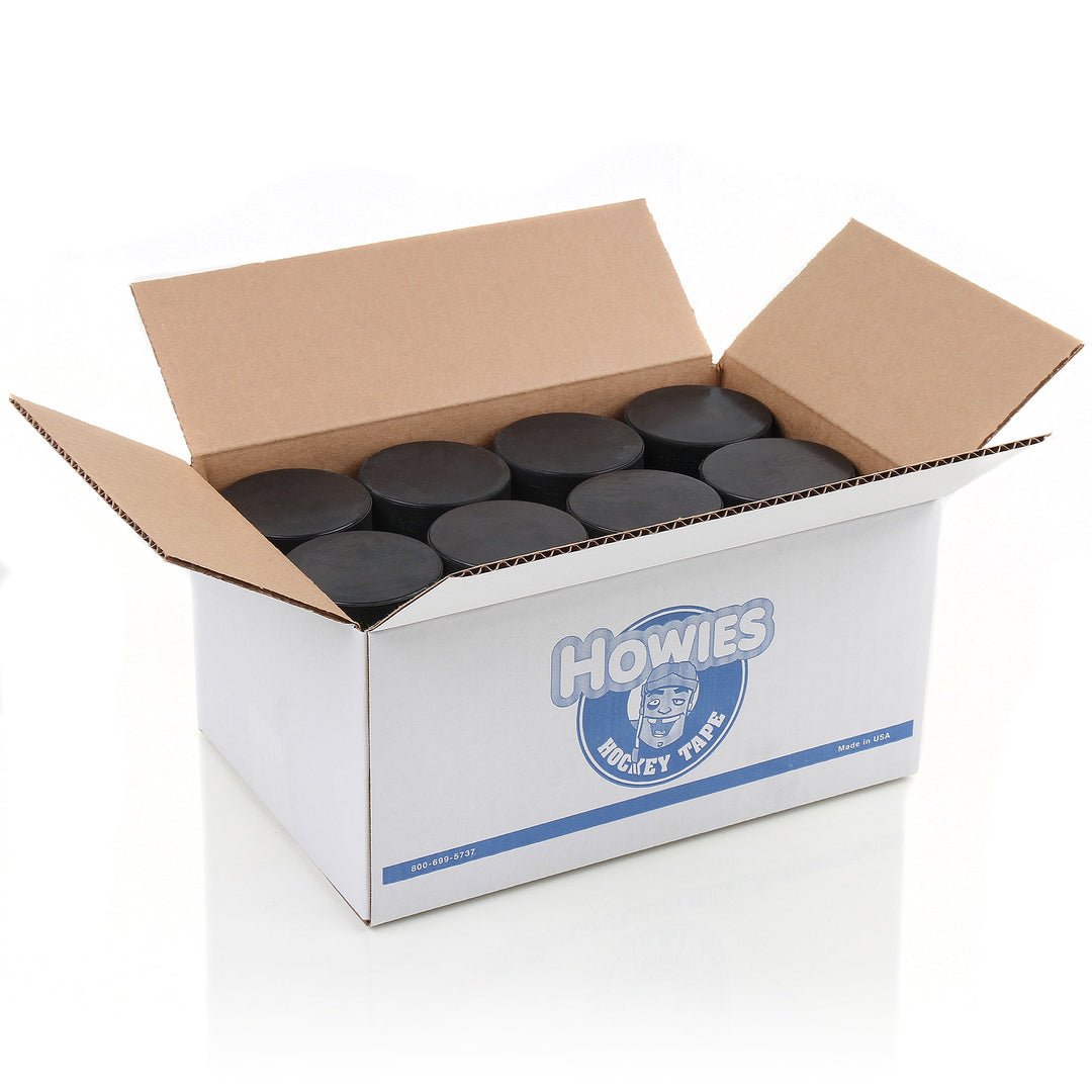 Pökkur 6oz Official – svart litur – hokkípökkur – Howies